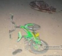 Copil de 10 ani accidentat în timp ce se plimba cu bicicleta
