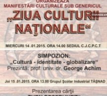 Manifestări la Satu Mare cu ocazia Zilei Culturii Naționale