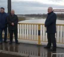 Prefectul verifică pregătirile în caz de inundații în județul Satu Mare