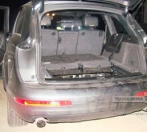 Audi Q7 furat din Rusia, a fost descoperit la PTF Urziceni