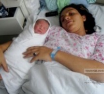 Antonio Ionuț, primul copil născut în 2014 la Spitalul Județean Satu Mare