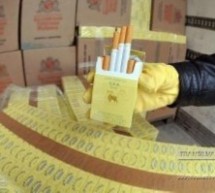 Polițiștii au confiscat 1.200 de pachete de țigări de contrabandă