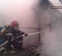 Incendiu izbucnit la un atelier de tâmplărie din Dorolț