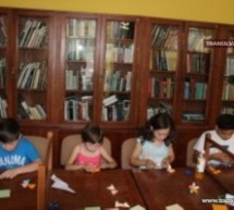 Atelier de origami în vacanța de vară la Biblioteca Județeană