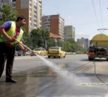 Programul spălării şi curăţării străzilor din municipiul Satu Mare