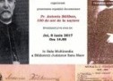 Expoziție documentară „Pr. Antoniu Băliban, 150 de ani de la naștere”, la Biblioteca Județeană