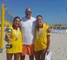 Sătmărencele Beata Vajda și Adriana Matei sunt campioane naționale la volei pe plajă