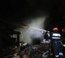 Incendiu la o afumătorie din Satu Mare