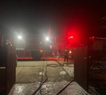 Incendiu la o cameră tehnică a unei case de locuit din Mărtinești