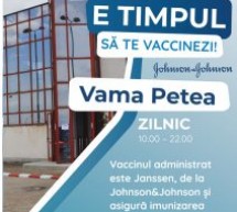 Centru de vaccinare în Vama Petea