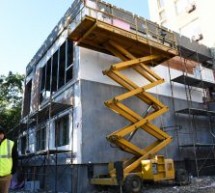 Construcția noii aripi a Unității de Primiri Urgențe (UPU) a Spitalului Județean Satu Mare continuă