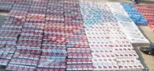 2.500 pachete cu ţigări descoperite de polițiștii de frontieră