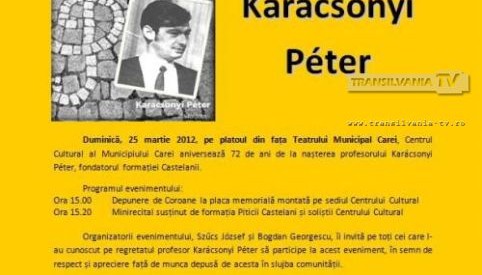 Legenda continuă- Karácsonyi Péter comemorat prin muzică