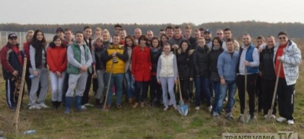 Tinerii social-democraţi au plantat 500 de arbori