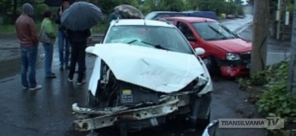 Accident rutier produs la Carei de un șofer băut