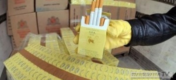 Polițiștii au confiscat 1.200 de pachete de țigări de contrabandă