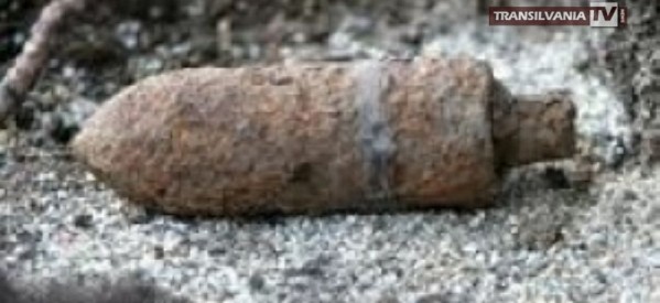 Proiectil neexplodat din al Doilea Război Mondial găsit la Foieni