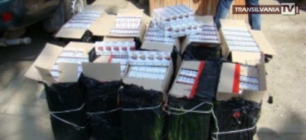 Țigări de contrabandă descoperite și confiscate la PTF Petea
