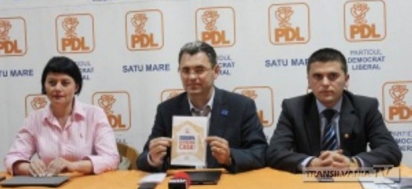 Candidaţii PD-L la alegerile din 25 mai: Ileana Blidar şi Adrian Cozma