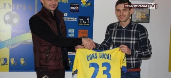 Adrian Sălăgeanu a semnat cu Olimpia Satu Mare