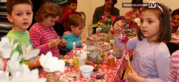Atelier de artizanat pentru copilașii de la Centrul Fericitul Scheffler