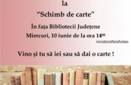 Biblioteca Județeană invită sătmărenii la un „Schimb de carte”