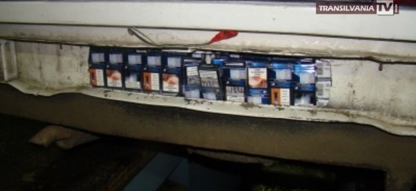 Cetățean maghiar prins cu 2.560 pachete de țigări de contrabandă