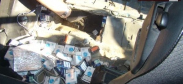 Maghiar prins cu 4.200 pachete de țigări de contrabandă
