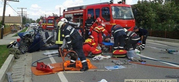 Mai multe accidente rutiere grave au avut loc în weekend, la Satu Mare