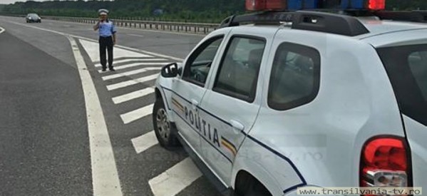Un italian gonea cu viteză excesivă pe Autostrada Soarelui