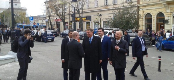 Preşedintele României, Klaus Iohannis, în vizită la Satu Mare
