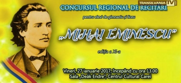 Concursul de recitări „Mihai Eminescu” la a XI-a ediție