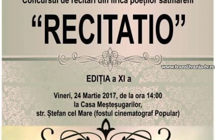 Concursul de recitări „Recitatio”, ediția a XI-a