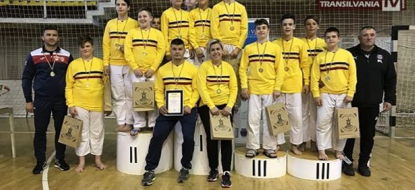 Judoka U14 de la CSM-Fușle Satu Mare sunt campioni naționali