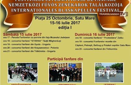 Festivalul Internațional de Fanfare, la Satu Mare