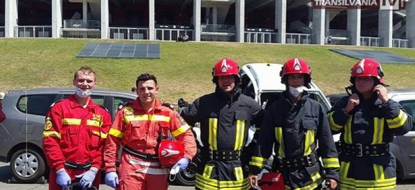 Echipa de descarcerare a pompierilor sătmăreni, printre cele mai bune din România.