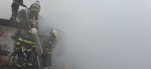 Incendiu la o casă produs în Satu Mare