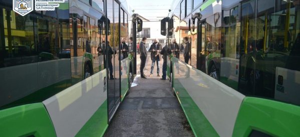 Continuă modernizarea transportului public din Satu Mare