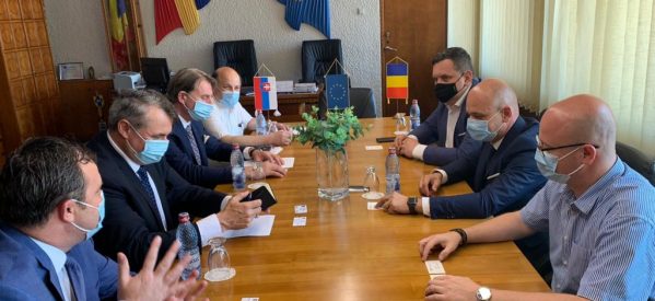Ambasadorul Republicii Slovace la București, în vizită la Satu Mare