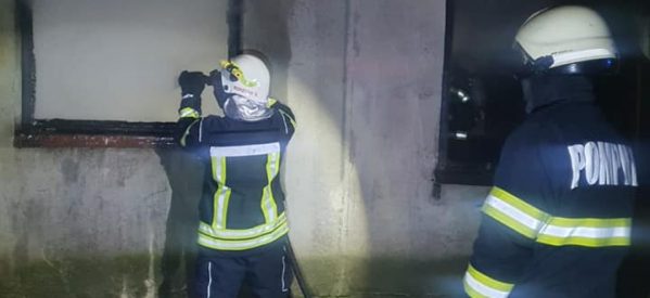 Incendiu la un apartament în Satu Mare