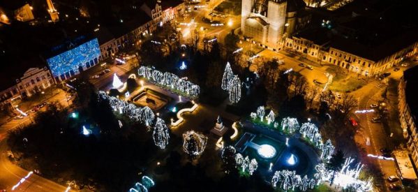 Bani mai puțini pentru iluminatul ornamental pe perioada Sărbătorilor de iarnă în Satu Mare