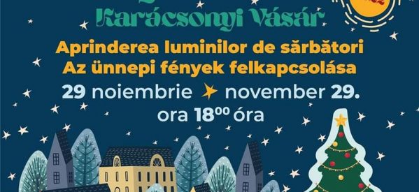 Marți, 29 noiembrie se deschide oficial Târgul de Crăciun Satu Mare